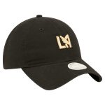 women8217s lafc new era black icon 9twenty adjustable hat | Inter Miami CF Jerseys, Hats, and MLS Fan Gear