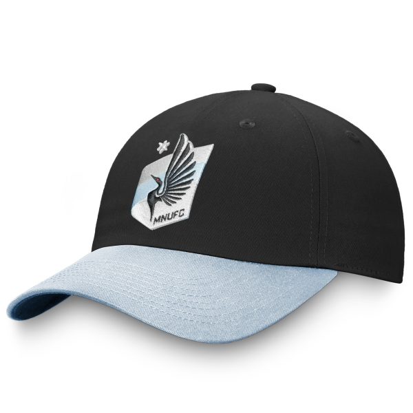 women8217s minnesota united fc fanatics blacklight blue iconic adjustable hat | Inter Miami CF Jerseys, Hats, and MLS Fan Gear