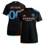 women8217s new york city fc adidas black 2024 247 kit replica custom jersey | Inter Miami CF Jerseys, Hats, and MLS Fan Gear