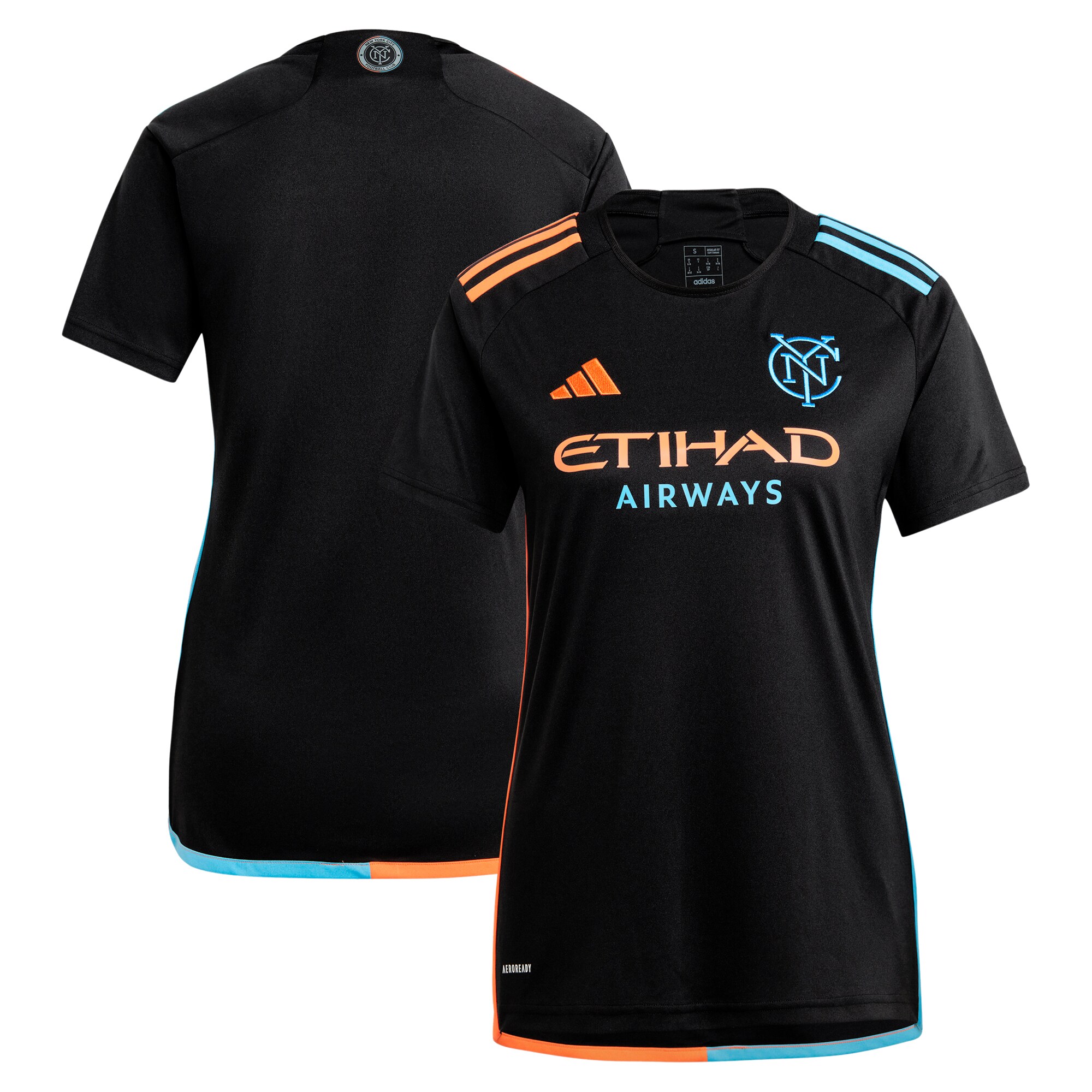 women8217s new york city fc adidas black 2024 247 kit replica jersey | Inter Miami CF Jerseys, Hats, and MLS Fan Gear