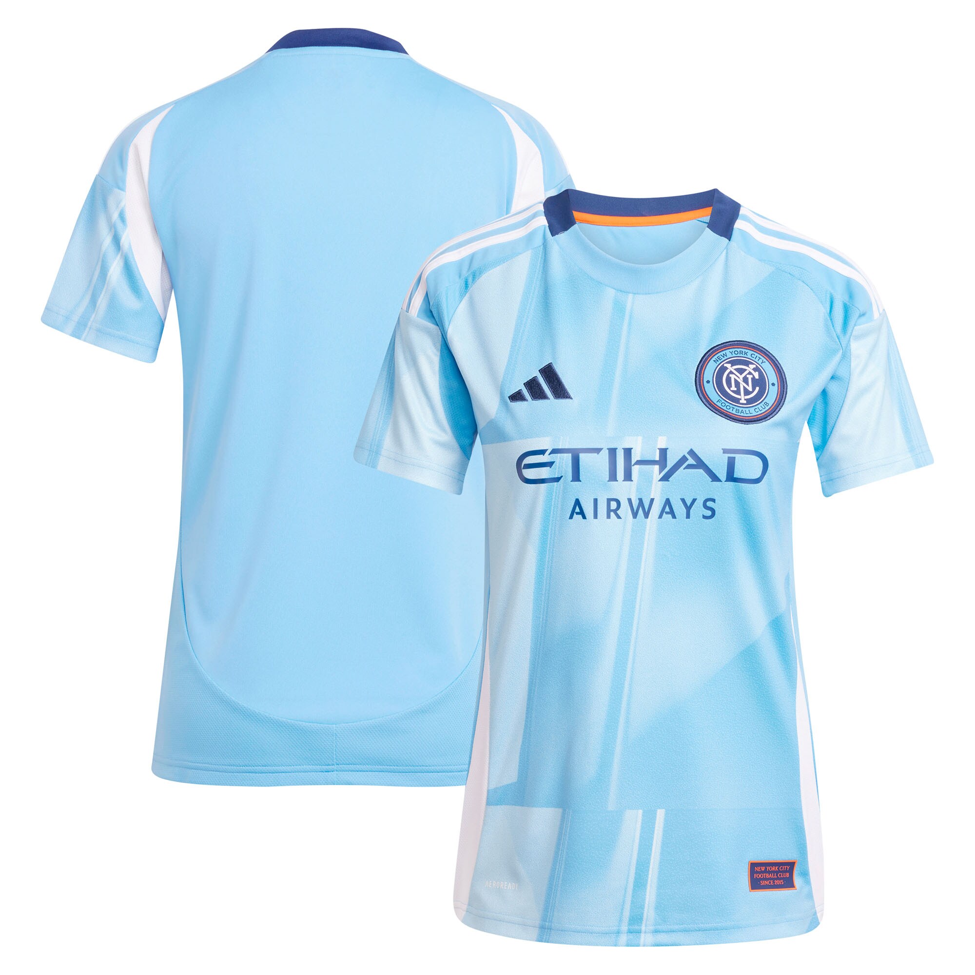 women8217s new york city fc adidas light blue 2025 the excelsior kit replica jersey | Inter Miami CF Jerseys, Hats, and MLS Fan Gear
