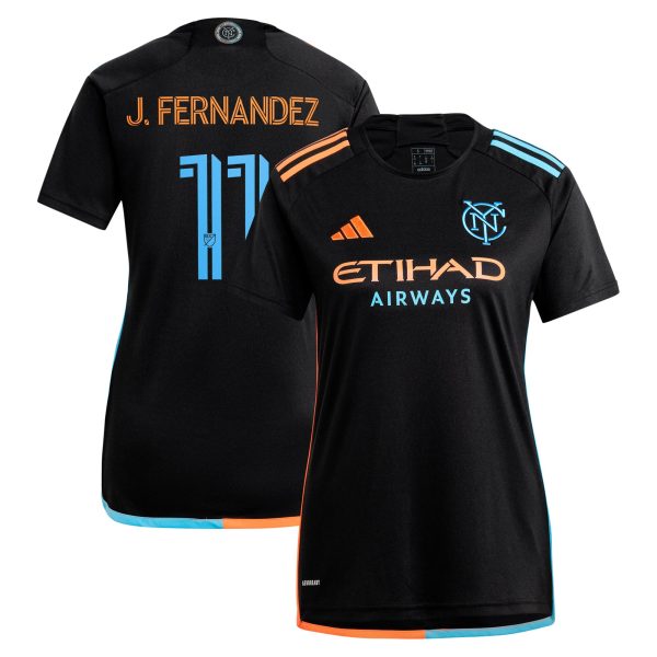 women8217s new york city fc julian fernandez adidas black 2024 247 kit replica player jersey | Inter Miami CF Jerseys, Hats, and MLS Fan Gear