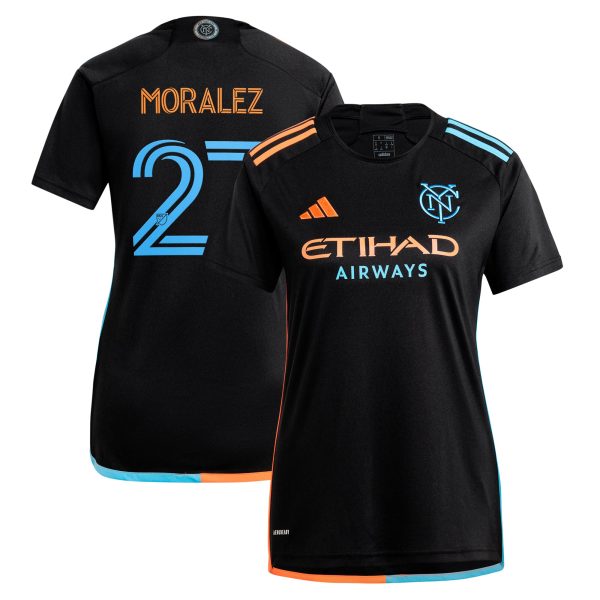 women8217s new york city fc maximiliano moralez adidas black 2024 247 kit replica player jersey | Inter Miami CF Jerseys, Hats, and MLS Fan Gear