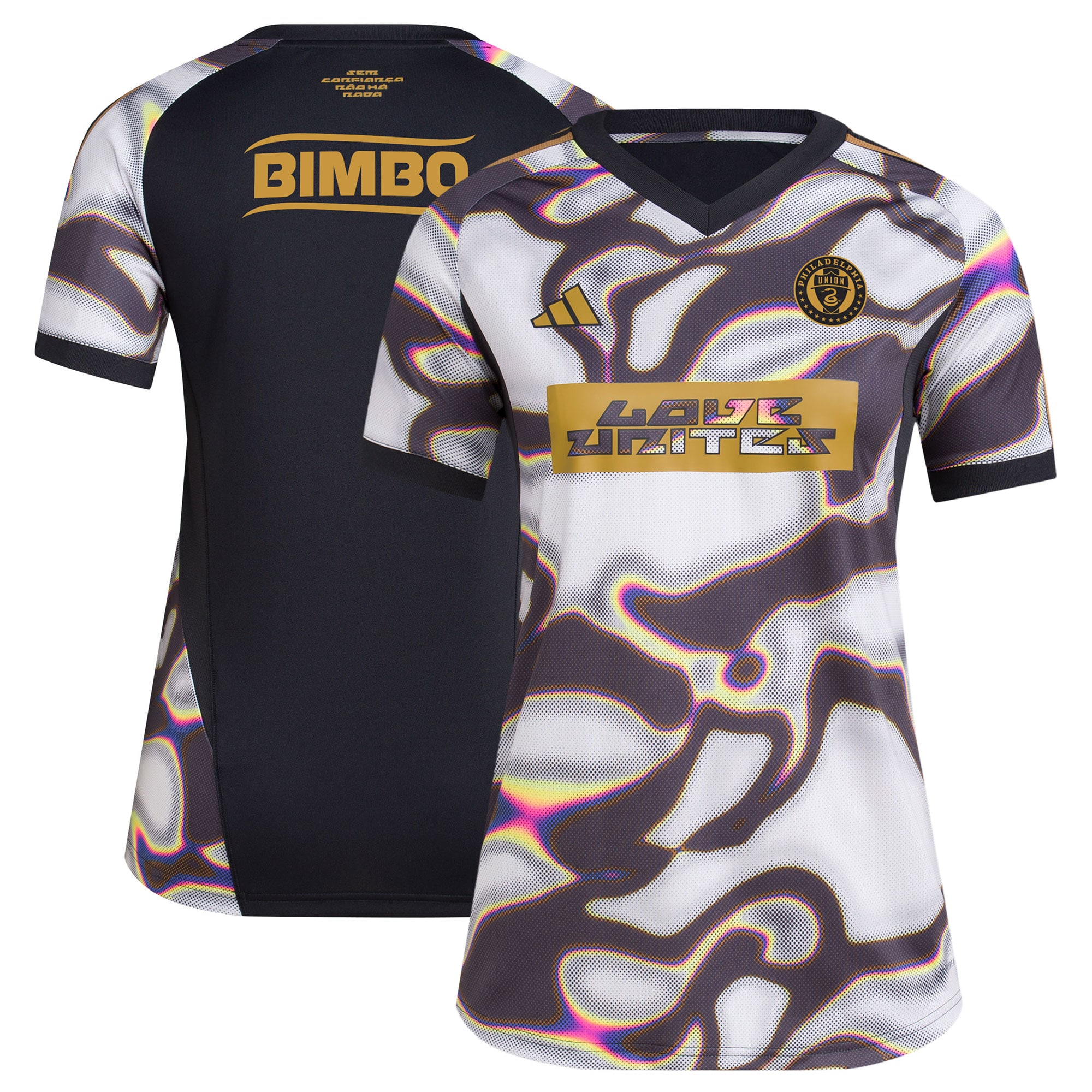 women8217s philadelphia union adidas black 2024 pride pre-match top | Inter Miami CF Jerseys, Hats, and MLS Fan Gear