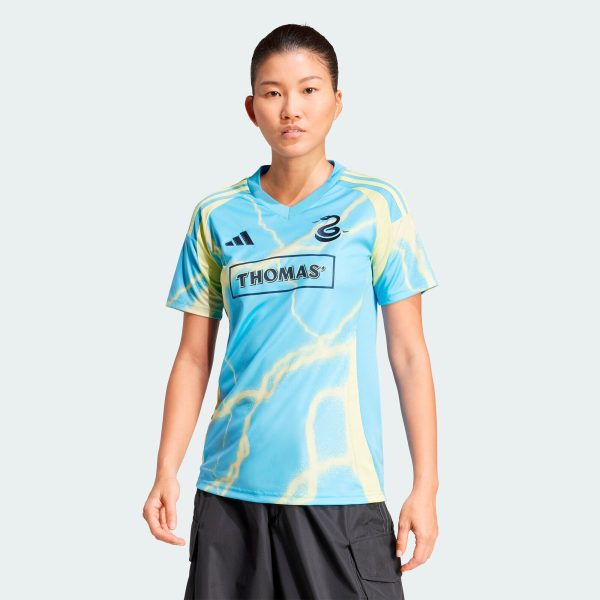 women8217s philadelphia union adidas blue 2025 the voltage kit replica jersey | Inter Miami CF Jerseys, Hats, and MLS Fan Gear