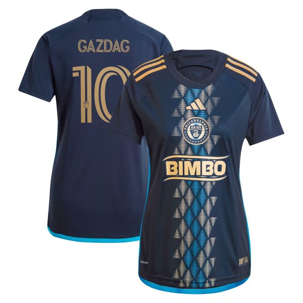 women8217s philadelphia union daniel gazdag adidas navy 2024 the xv kit replica player jersey | Inter Miami CF Jerseys, Hats, and MLS Fan Gear