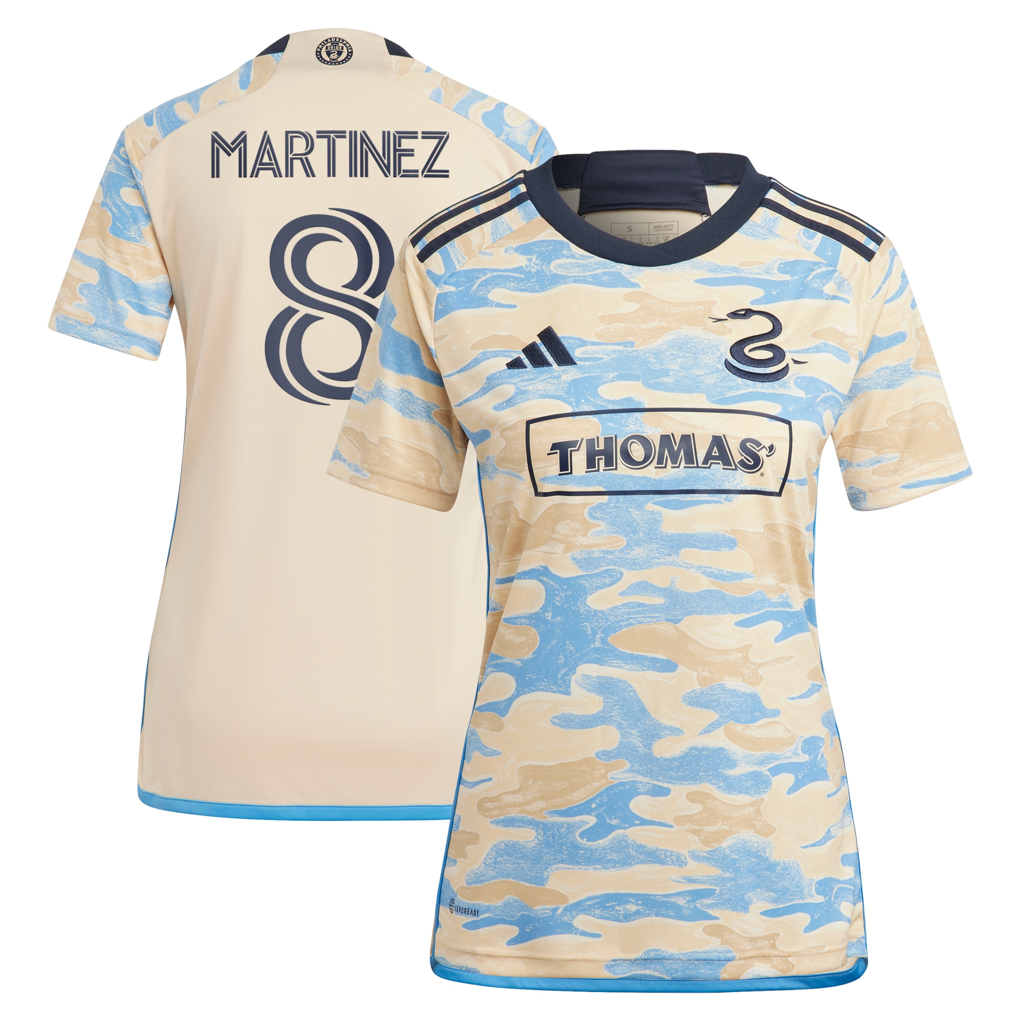 women8217s philadelphia union jose martinez adidas tan 2023 for philly replica jersey | Inter Miami CF Jerseys, Hats, and MLS Fan Gear