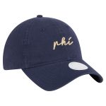 women8217s philadelphia union new era navy script 9twenty adjustable hat | Inter Miami CF Jerseys, Hats, and MLS Fan Gear