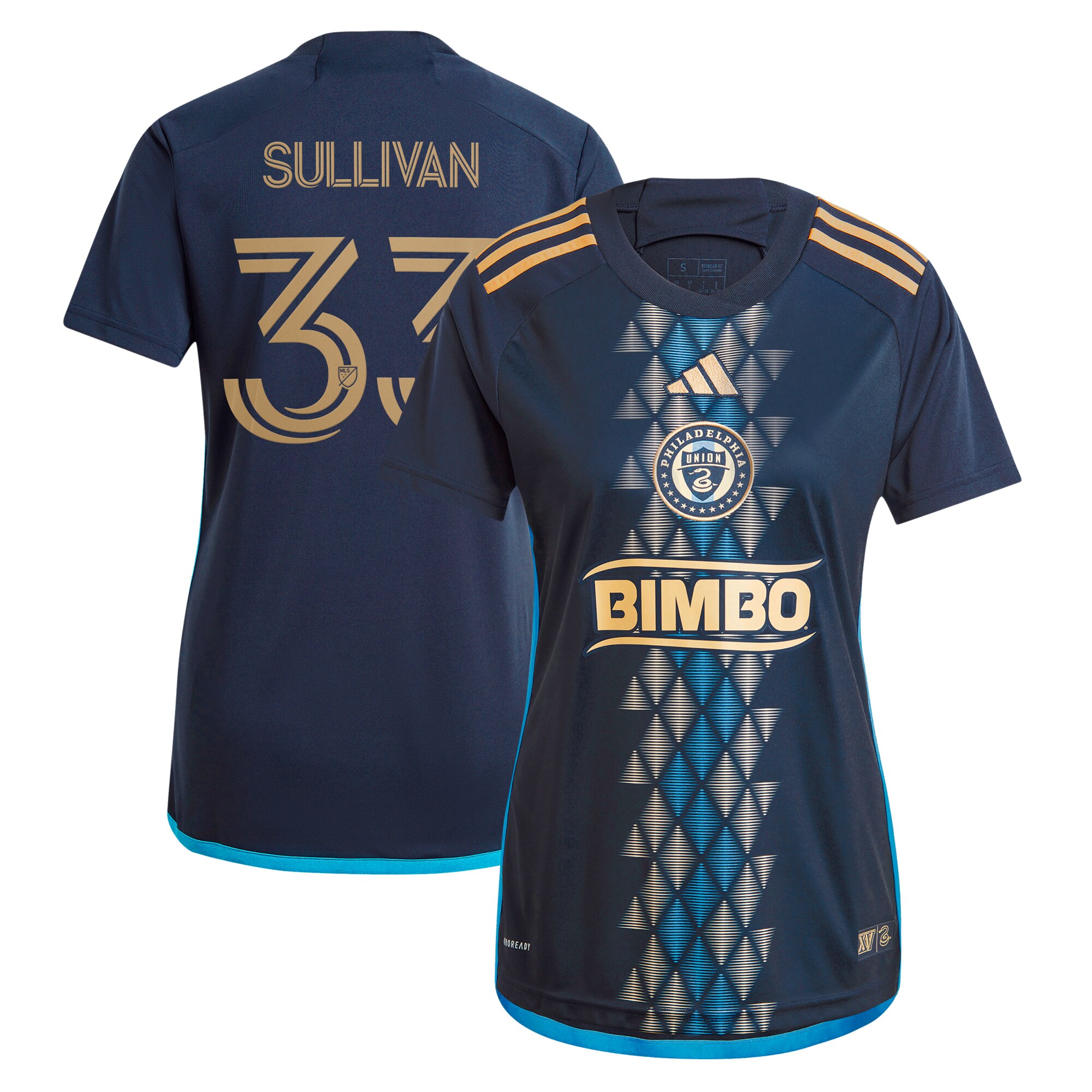 women8217s philadelphia union quinn sullivan adidas navy 2024 the xv kit replica player jersey | Inter Miami CF Jerseys, Hats, and MLS Fan Gear