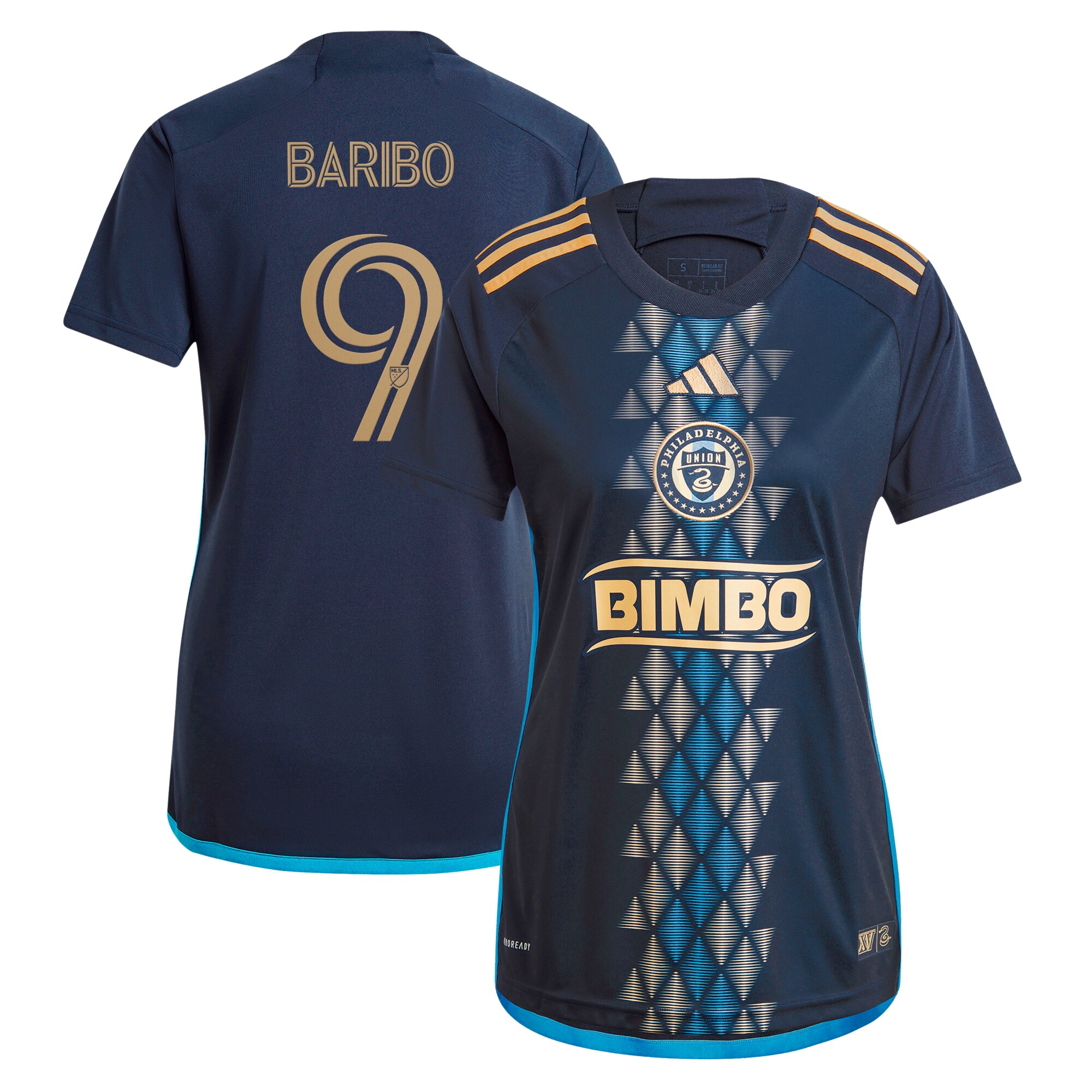 women8217s philadelphia union tai baribo adidas navy 2024 the xv kit replica player jersey | Inter Miami CF Jerseys, Hats, and MLS Fan Gear