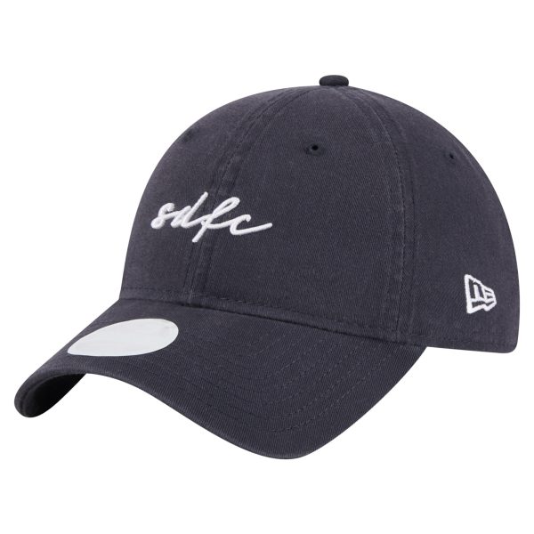women8217s san diego fc new era navy script 9twenty adjustable hat | Inter Miami CF Jerseys, Hats, and MLS Fan Gear