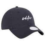 women8217s san diego fc new era navy script 9twenty adjustable hat | Inter Miami CF Jerseys, Hats, and MLS Fan Gear