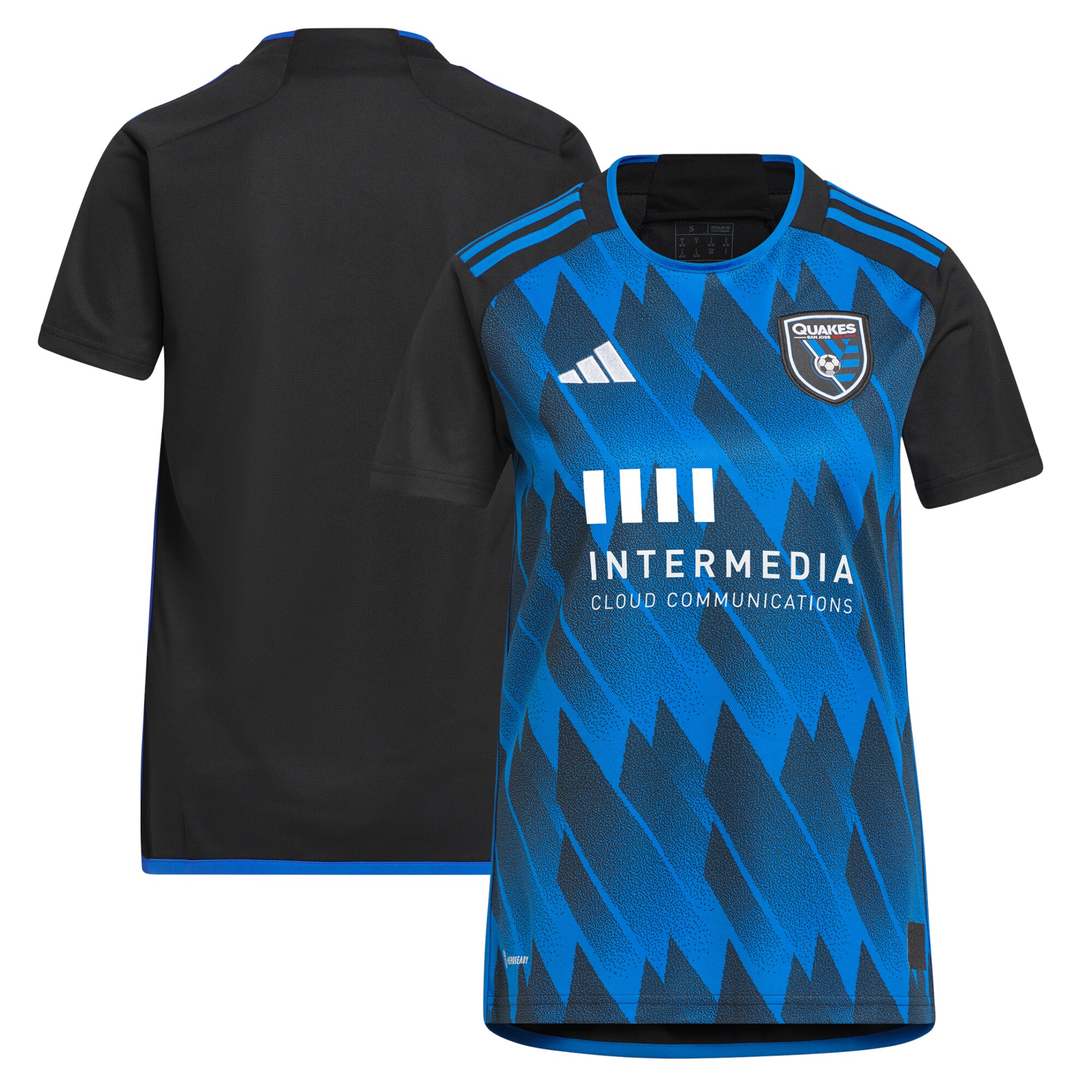 women8217s san jose earthquakes adidas blue 2023 active fault jersey replica jersey | Inter Miami CF Jerseys, Hats, and MLS Fan Gear