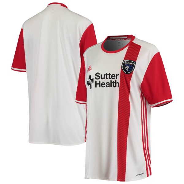 women8217s san jose earthquakes adidas white 2016 replica away jersey | Inter Miami CF Jerseys, Hats, and MLS Fan Gear