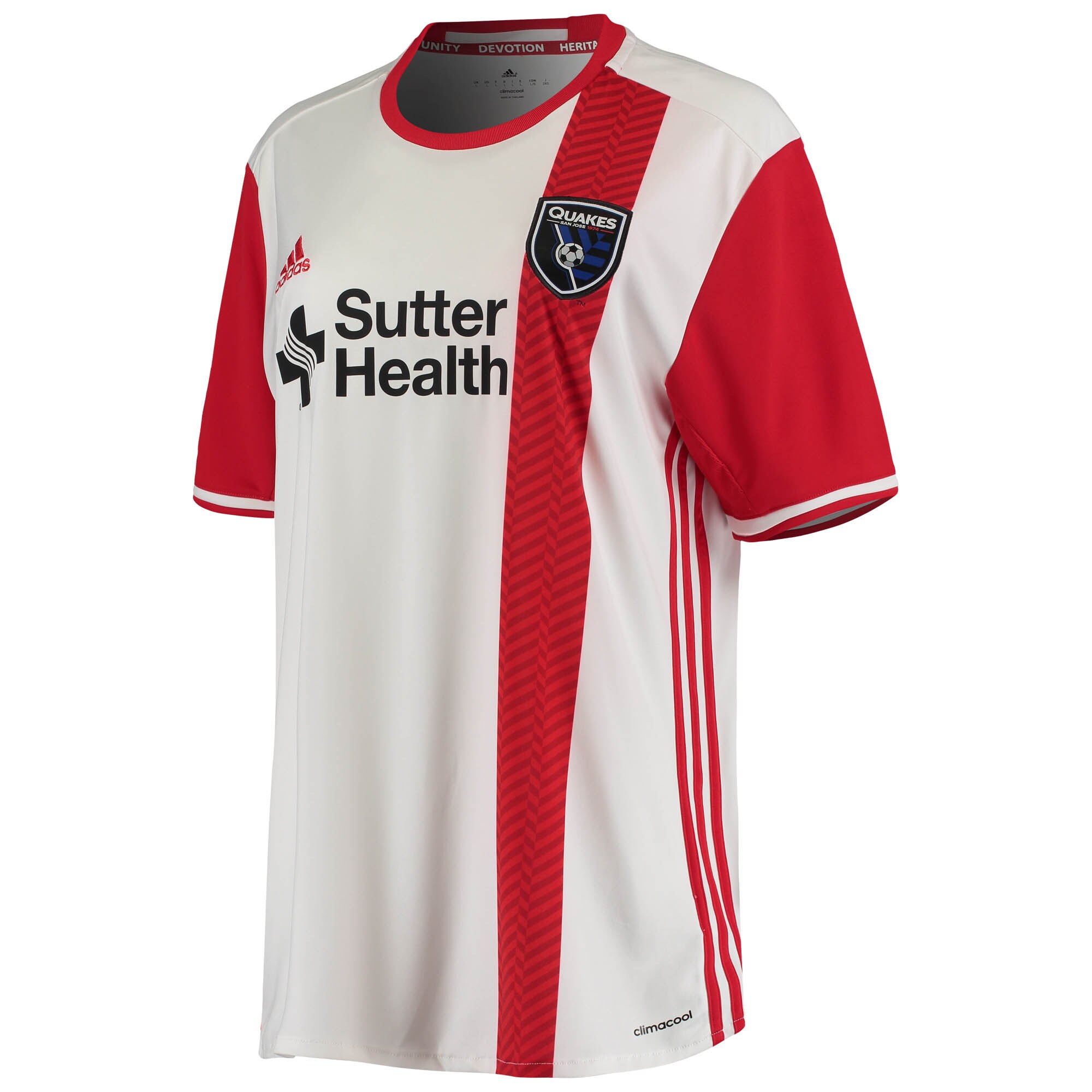 women8217s san jose earthquakes adidas white 2016 replica away jersey | Inter Miami CF Jerseys, Hats, and MLS Fan Gear