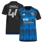 women8217s san jose earthquakes cade cowell adidas blue 2023 active fault jersey replica jersey | Inter Miami CF Jerseys, Hats, and MLS Fan Gear