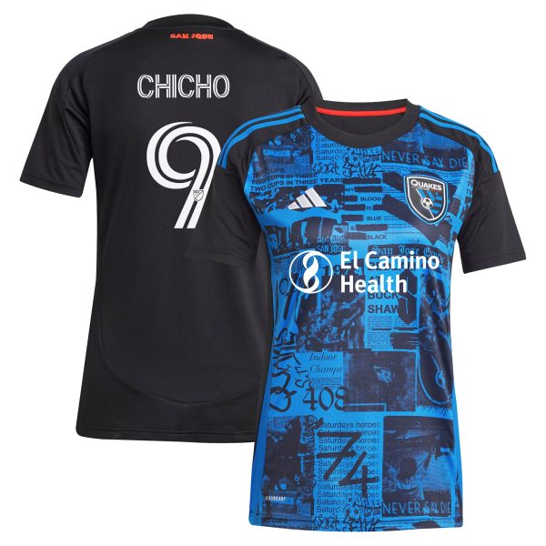 women8217s san jose earthquakes cristian arango adidas black 2025 headliner replica player jersey | Inter Miami CF Jerseys, Hats, and MLS Fan Gear