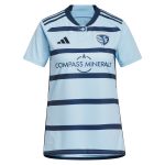 women8217s sporting kansas city adidas light blue 2023 hoops 4.0 replica custom jersey | Inter Miami CF Jerseys, Hats, and MLS Fan Gear