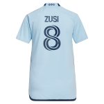 women8217s sporting kansas city graham zusi adidas light blue 2023 hoops 4.0 replica player jersey | Inter Miami CF Jerseys, Hats, and MLS Fan Gear