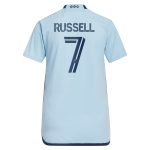 women8217s sporting kansas city johnny russell adidas light blue 2023 hoops 4.0 replica player jersey | Inter Miami CF Jerseys, Hats, and MLS Fan Gear