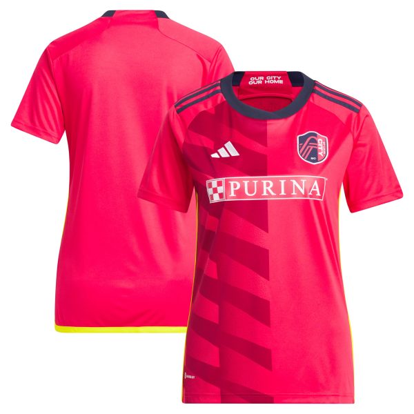women8217s st. louis city sc adidas red 2023 city kit replica jersey | Inter Miami CF Jerseys, Hats, and MLS Fan Gear