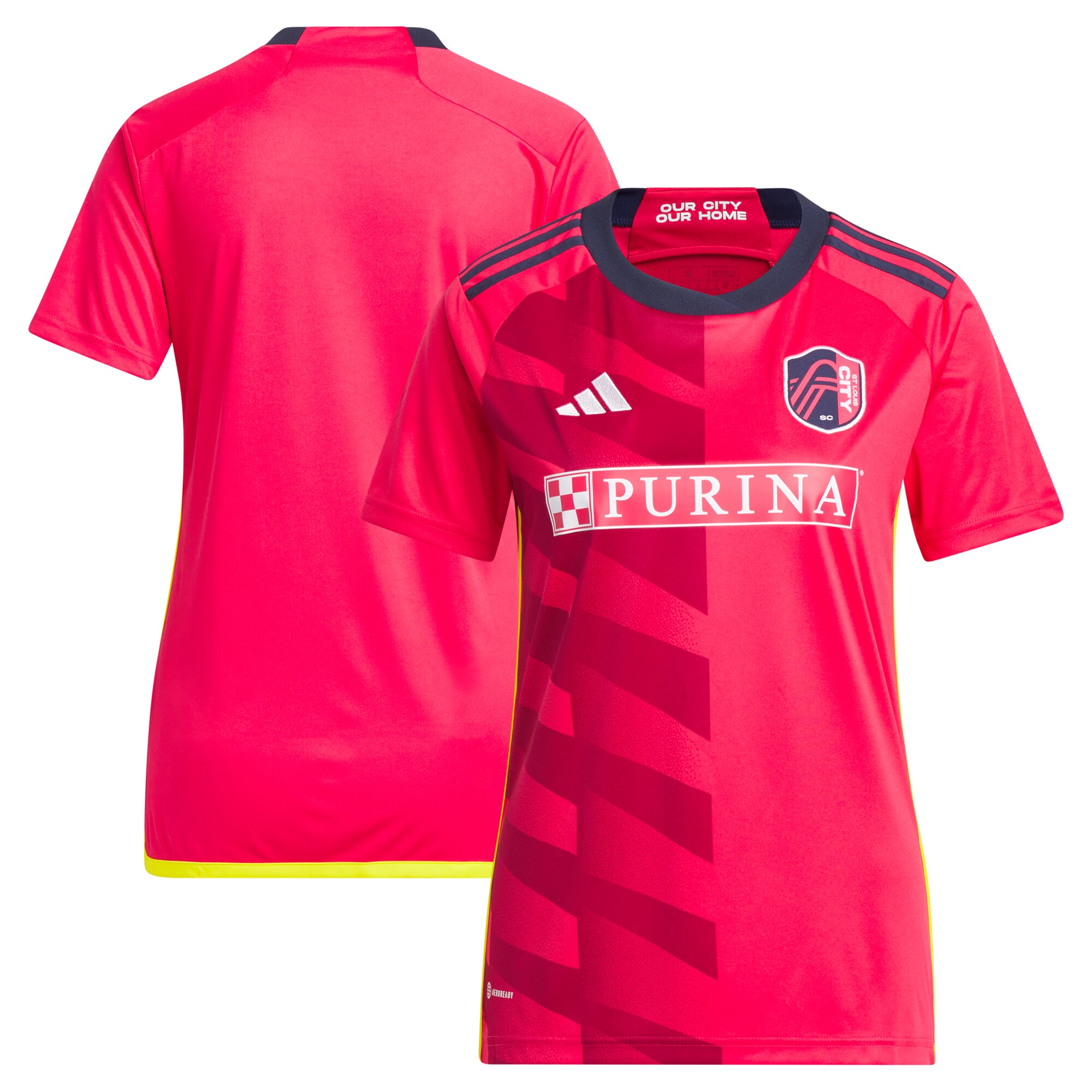 women8217s st. louis city sc adidas red 2023 city kit replica jersey | Inter Miami CF Jerseys, Hats, and MLS Fan Gear