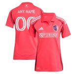 women8217s st. louis city sc adidas red 2025 forever city red replica custom jersey | Inter Miami CF Jerseys, Hats, and MLS Fan Gear