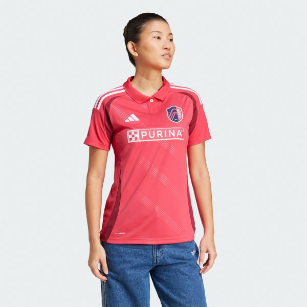 women8217s st. louis city sc adidas red 2025 forever city red replica jersey | Inter Miami CF Jerseys, Hats, and MLS Fan Gear