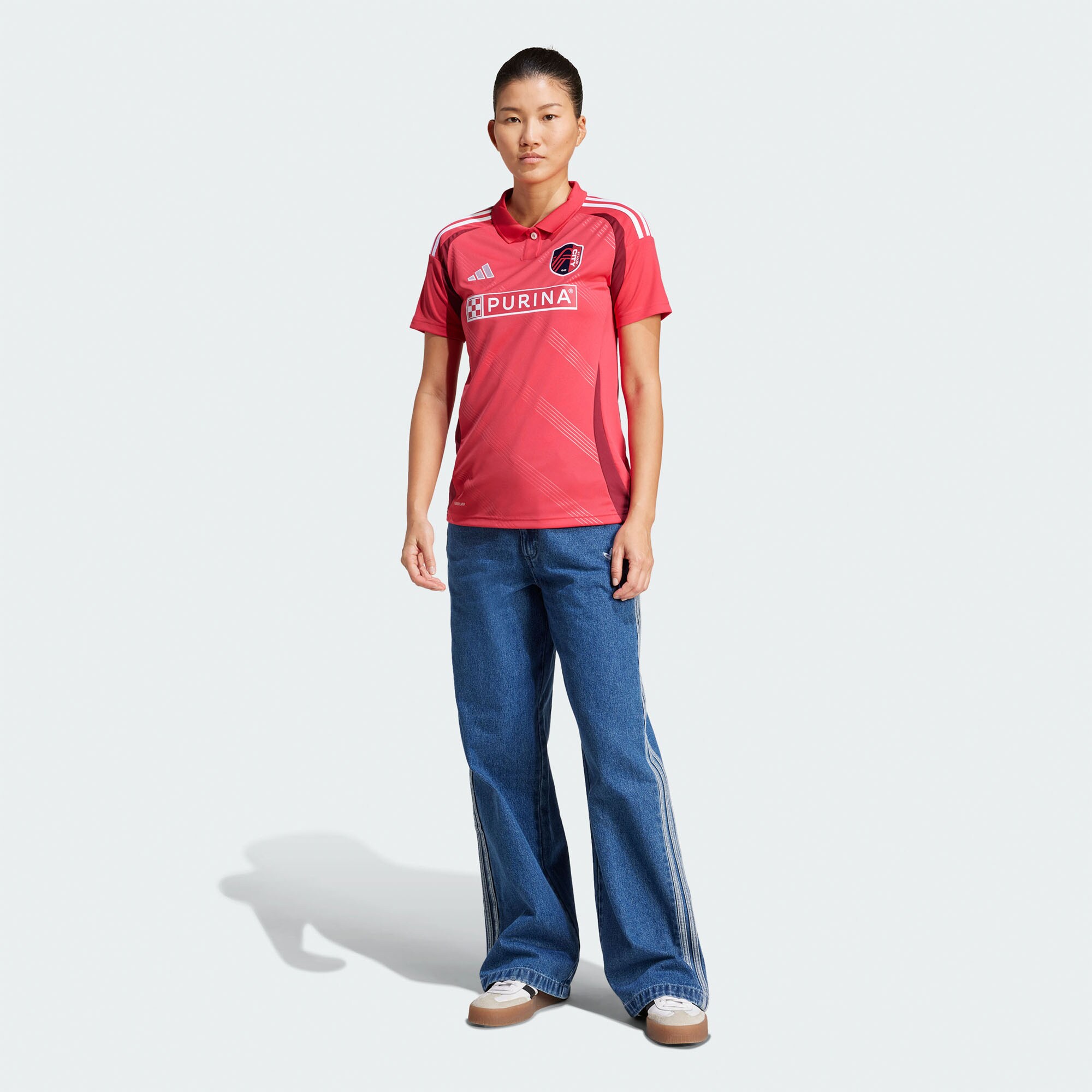 women8217s st. louis city sc adidas red 2025 forever city red replica jersey | Inter Miami CF Jerseys, Hats, and MLS Fan Gear