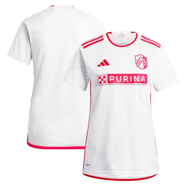 women8217s st. louis city sc adidas white 2024 the confluence kit replica jersey | Inter Miami CF Jerseys, Hats, and MLS Fan Gear