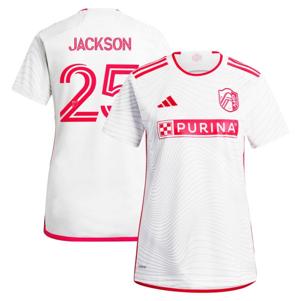 women8217s st. louis city sc aziel jackson adidas white 2024 the confluence kit replica player jersey | Inter Miami CF Jerseys, Hats, and MLS Fan Gear