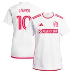 women8217s st. louis city sc eduard löwen adidas white 2024 the confluence kit replica player jersey | Inter Miami CF Jerseys, Hats, and MLS Fan Gear