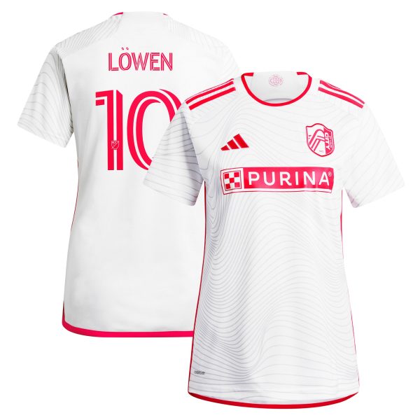 women8217s st. louis city sc eduard löwen adidas white 2024 the confluence kit replica player jersey | Inter Miami CF Jerseys, Hats, and MLS Fan Gear