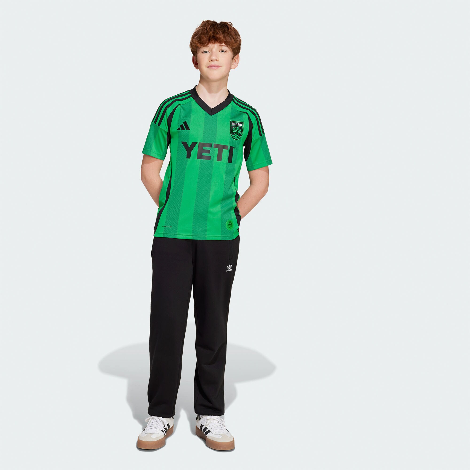 youth austin fc adidas green 2025 the heartbeat kit replica jersey | Inter Miami CF Jerseys, Hats, and MLS Fan Gear