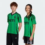 youth austin fc adidas green 2025 the heartbeat kit replica jersey | Inter Miami CF Jerseys, Hats, and MLS Fan Gear