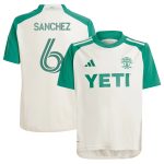 youth austin fc ilie sanchez adidas tan 2024 the armadillo kit replica player jersey | Inter Miami CF Jerseys, Hats, and MLS Fan Gear