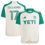 youth austin fc jon gallagher adidas tan 2024 the armadillo kit replica player jersey | Inter Miami CF Jerseys, Hats, and MLS Fan Gear