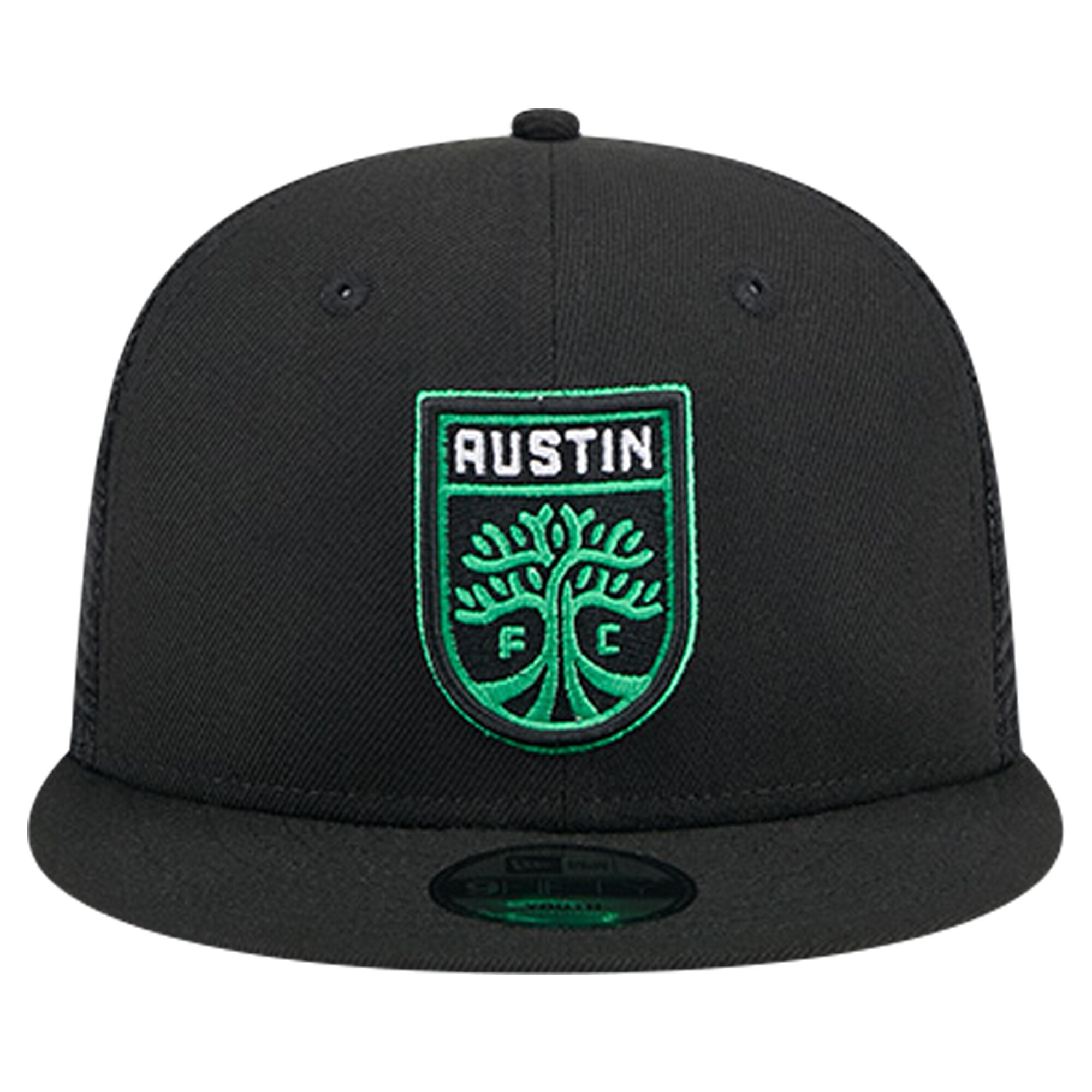 youth austin fc new era black 9fifty snapback trucker hat | Inter Miami CF Jerseys, Hats, and MLS Fan Gear
