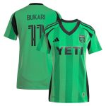 youth austin fc osman bukari adidas green 2025 the heartbeat kit replica player jersey | Inter Miami CF Jerseys, Hats, and MLS Fan Gear