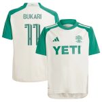youth austin fc osman bukari adidas tan 2024 the armadillo kit replica player jersey | Inter Miami CF Jerseys, Hats, and MLS Fan Gear
