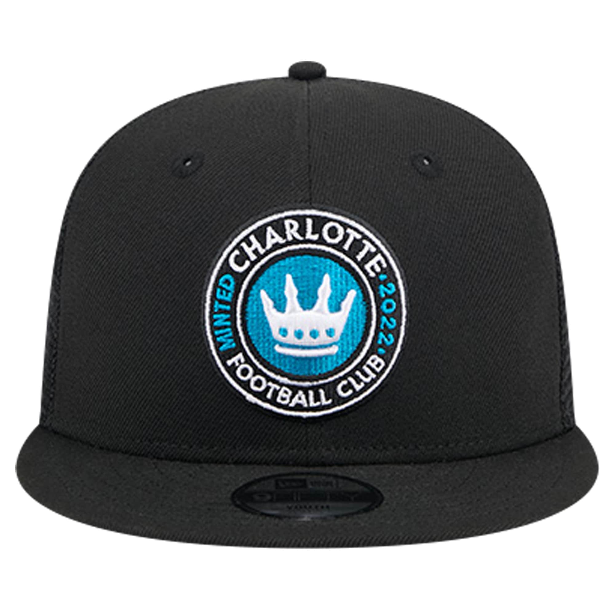 youth charlotte fc new era black 9fifty snapback trucker hat | Inter Miami CF Jerseys, Hats, and MLS Fan Gear
