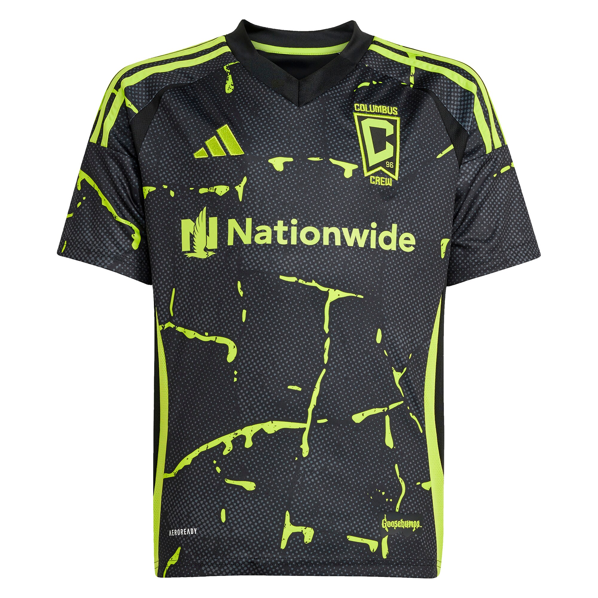 youth columbus crew adidas black 2025 the goosebumps kit replica custom jersey | Inter Miami CF Jerseys, Hats, and MLS Fan Gear