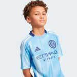 youth new york city fc adidas light blue 2025 the excelsior kit replica jersey | Inter Miami CF Jerseys, Hats, and MLS Fan Gear