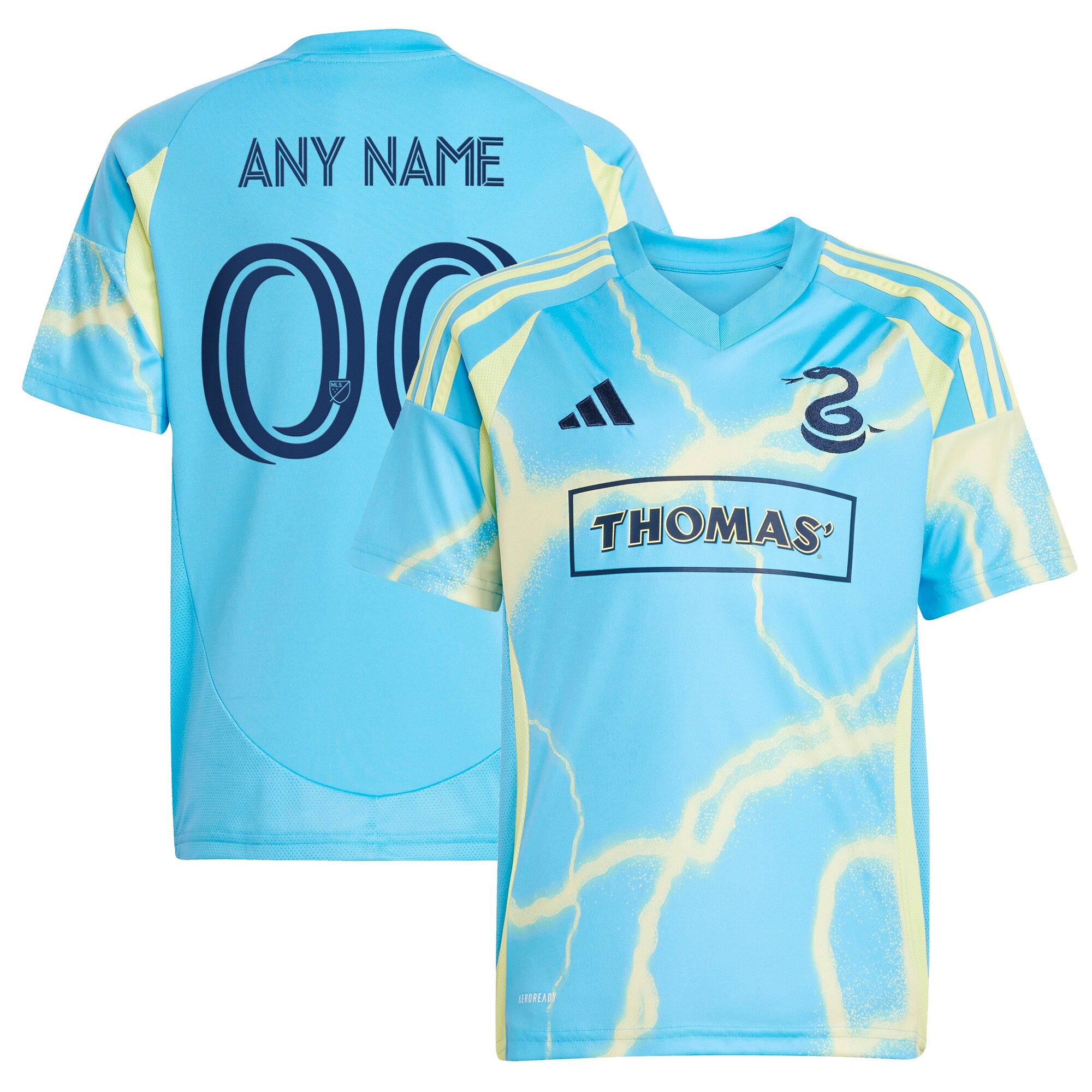 youth philadelphia union adidas blue 2025 the voltage kit replica custom jersey | Inter Miami CF Jerseys, Hats, and MLS Fan Gear
