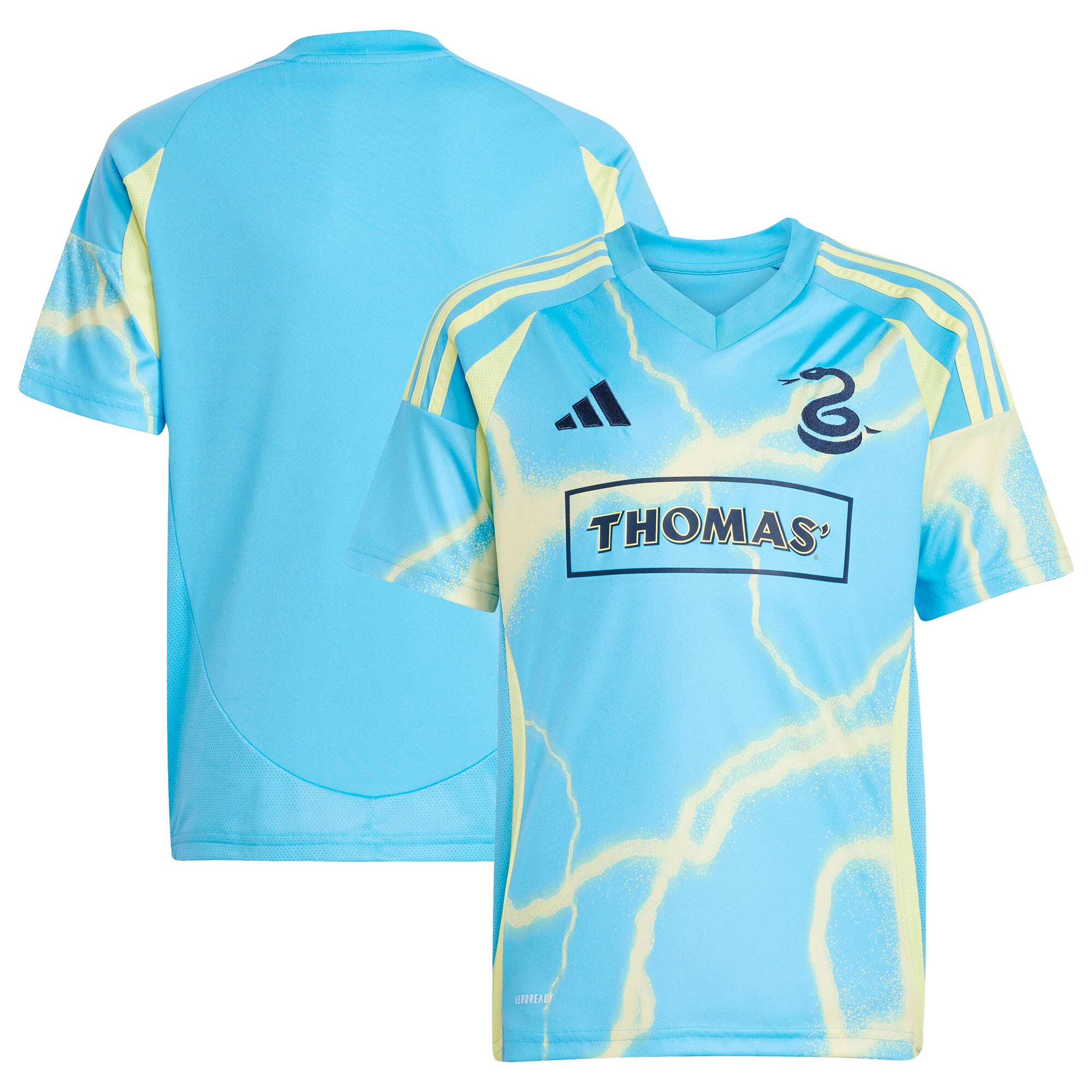 youth philadelphia union adidas blue 2025 the voltage kit replica jersey | Inter Miami CF Jerseys, Hats, and MLS Fan Gear