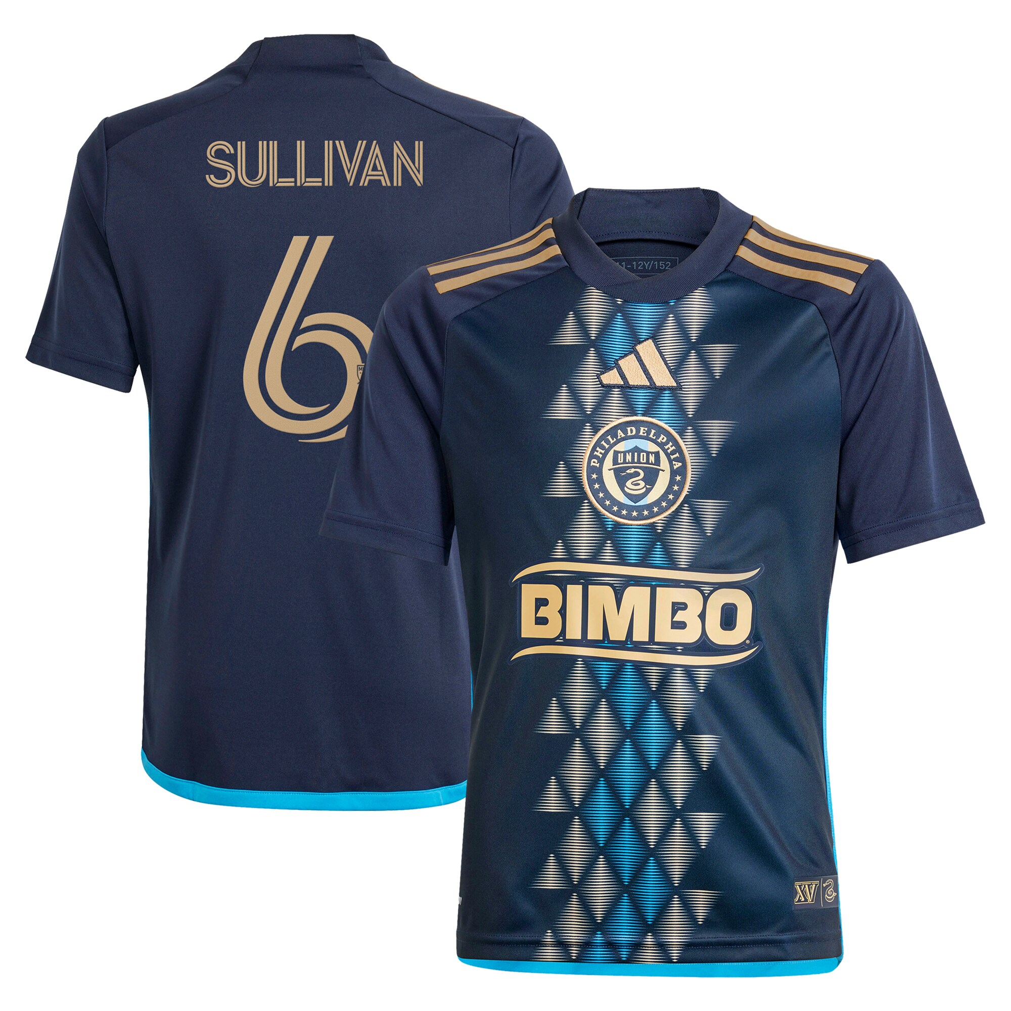 youth philadelphia union cavan sullivan adidas navy 2024 primary replica player jersey | Inter Miami CF Jerseys, Hats, and MLS Fan Gear