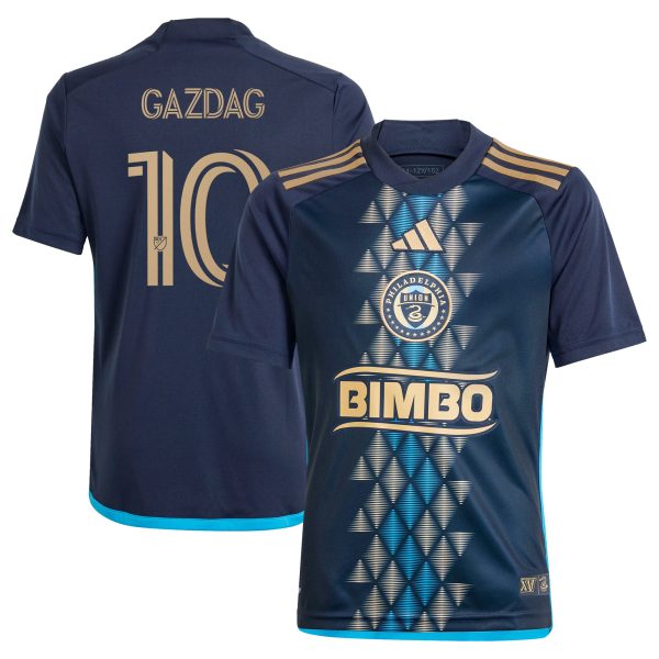 youth philadelphia union daniel gazdag adidas navy 2024 the xv kit replica player jersey | Inter Miami CF Jerseys, Hats, and MLS Fan Gear