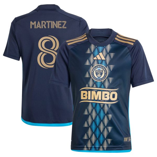 youth philadelphia union jose martinez adidas navy 2024 the xv kit replica player jersey | Inter Miami CF Jerseys, Hats, and MLS Fan Gear