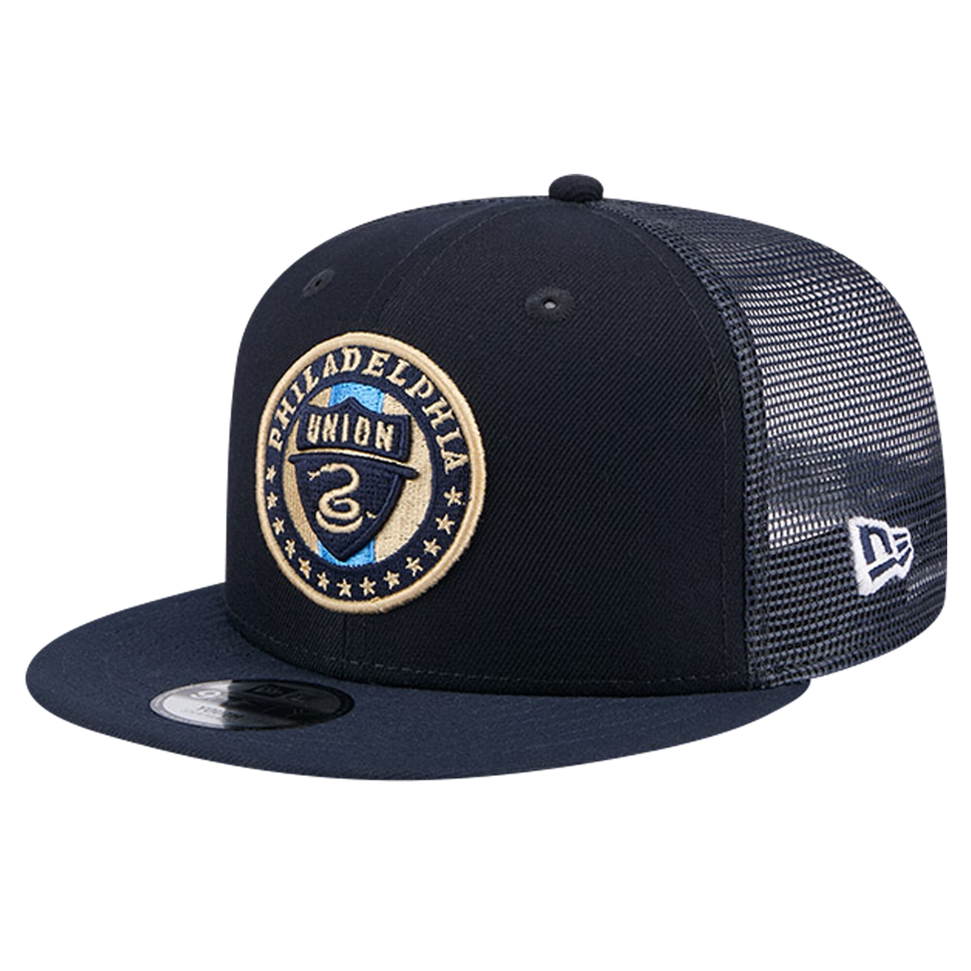 youth philadelphia union new era navy 9fifty snapback trucker hat | Inter Miami CF Jerseys, Hats, and MLS Fan Gear