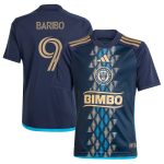 youth philadelphia union tai baribo adidas navy 2024 the xv kit replica player jersey | Inter Miami CF Jerseys, Hats, and MLS Fan Gear